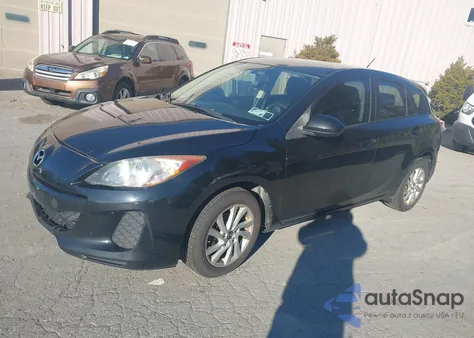 2013 Mazda Mazda3 I Touring z USA, uszkodzony, nr VIN JM1BL1LP2D1788519